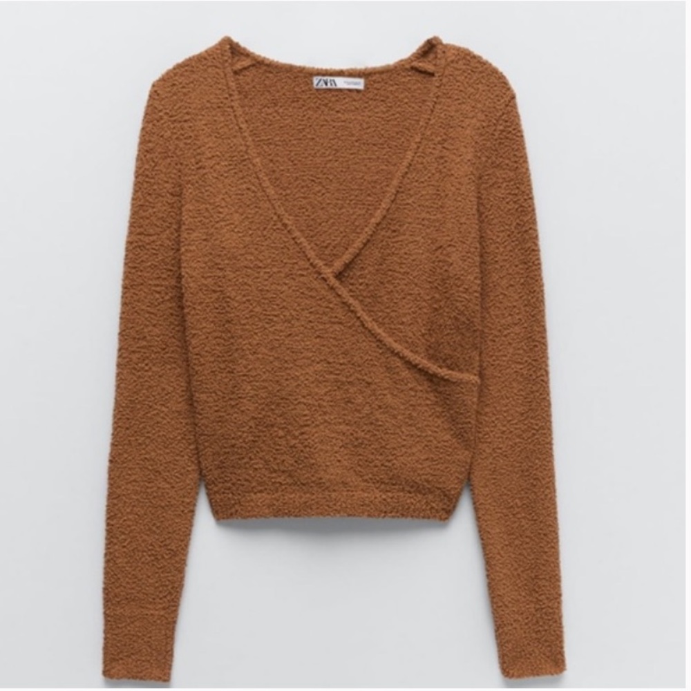 Zara Textured Knit Sweater WORN ONCE - Picture 1 of 2